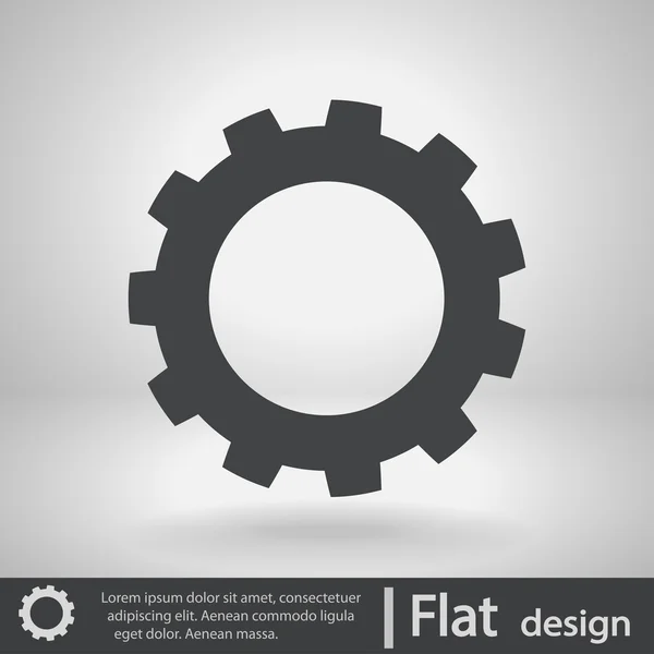 Gears icon — Stock Vector