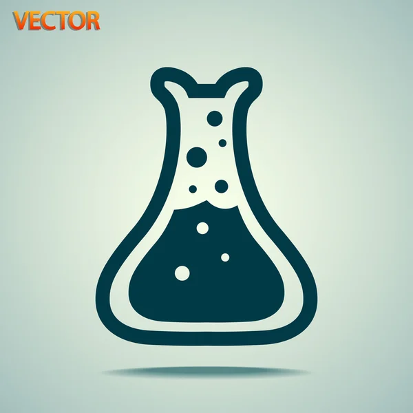 Ícone de química — Vetor de Stock