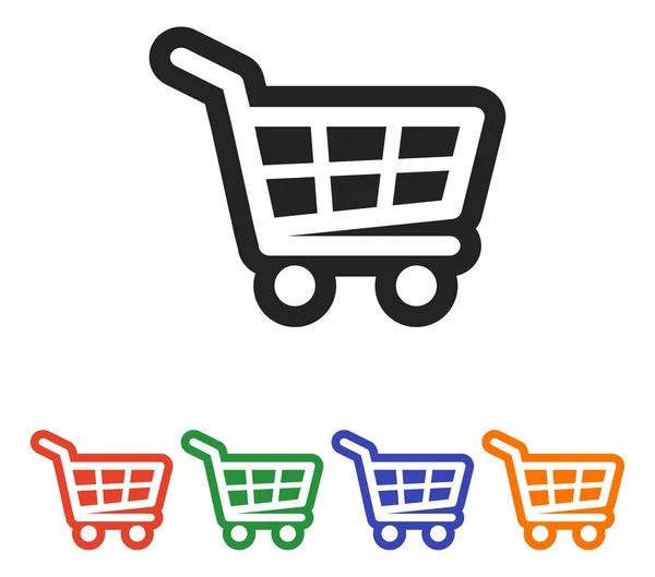 Icono del carrito de compras — Vector de stock