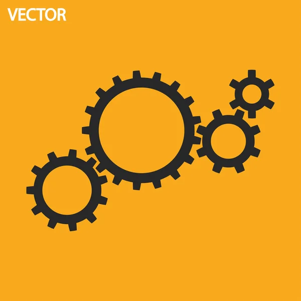 Ikona převodovky — Stockový vektor