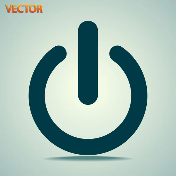 Icono de poder — Vector de stock