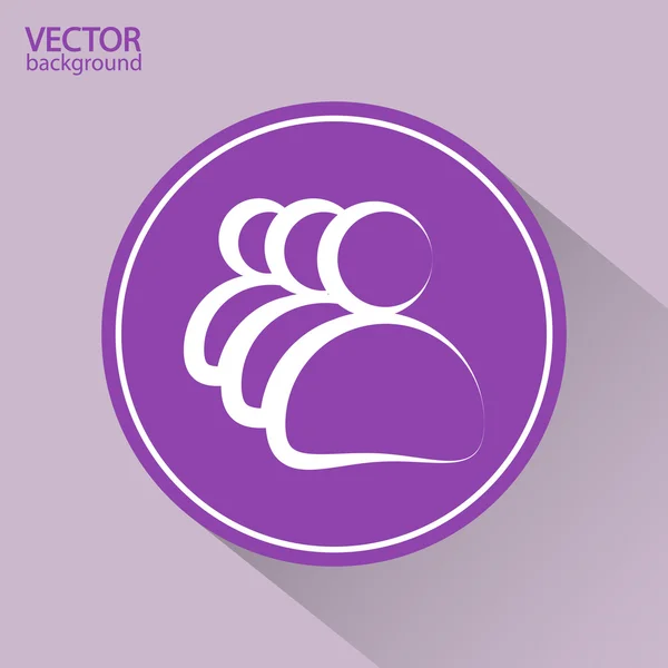 Üzletember ikon — Stock Vector