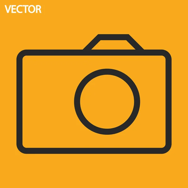 Camera-icoon — Stockvector