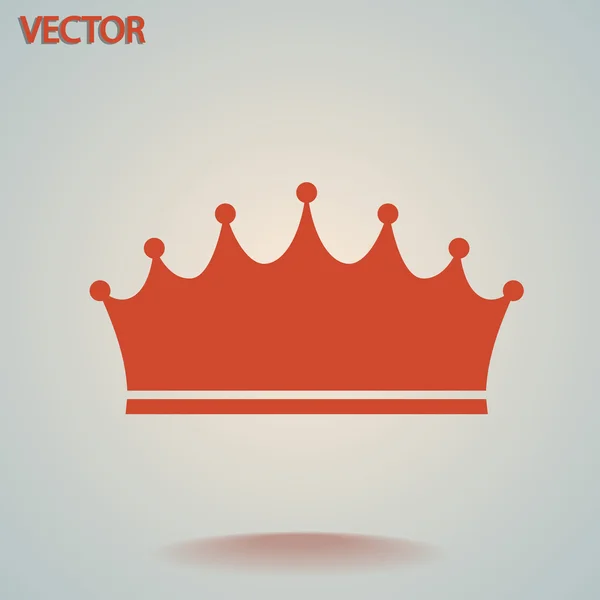 Icona corona — Vettoriale Stock