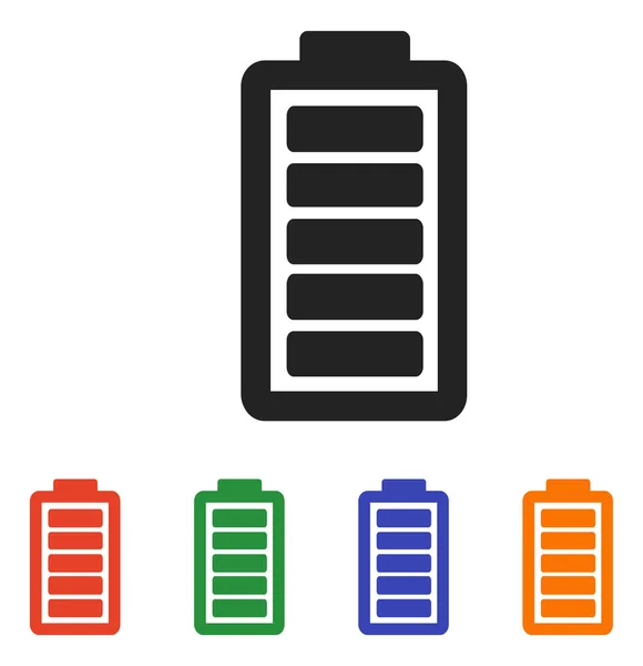 Icône de charge de batterie — Image vectorielle