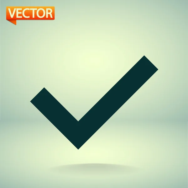 Check mark — Stock Vector