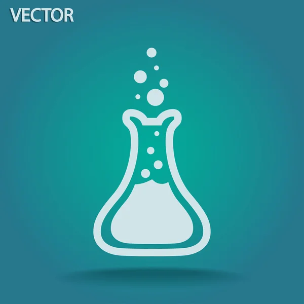 Chemie-Ikone — Stockvektor