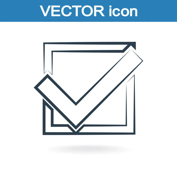 Pictogram bevestigen — Stockvector