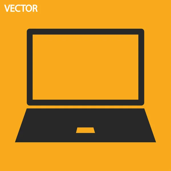 Laptop icon — Stock Vector