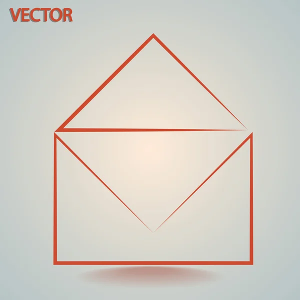 Ikonen e-post — Stock vektor