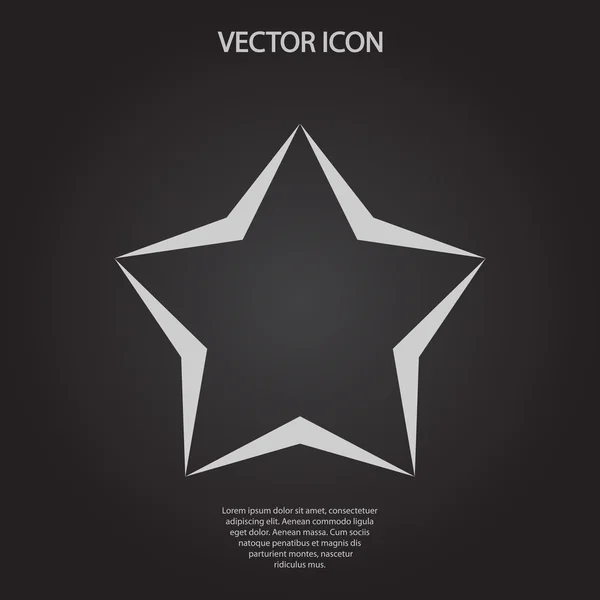 Ícone de estrelas — Vetor de Stock