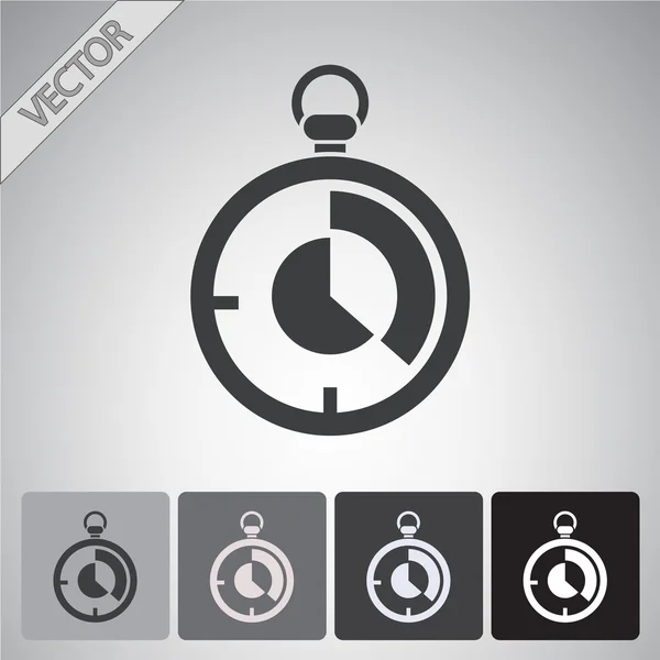 Stopwatch pictogram ontwerp — Stockvector