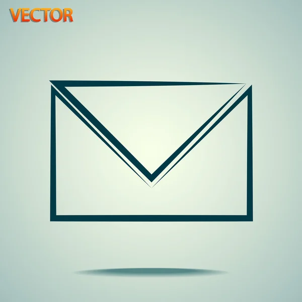 Pictogram envelop post — Stockvector