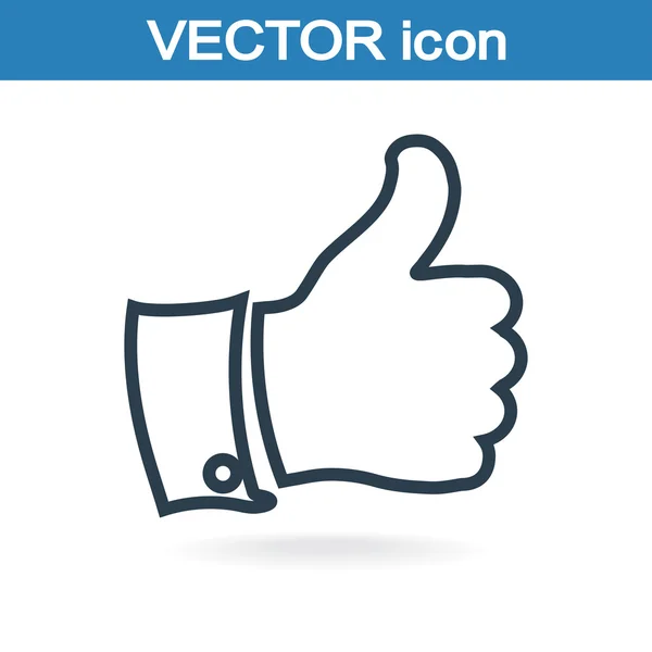 Thumb up icons — Stock Vector