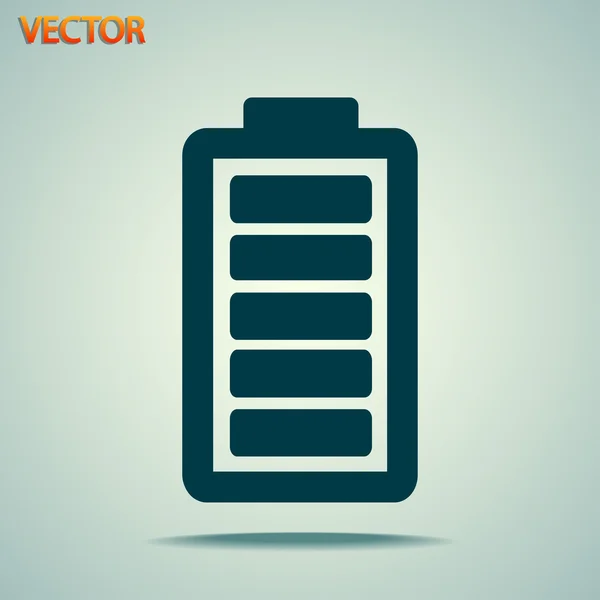 Batterij lading pictogram — Stockvector