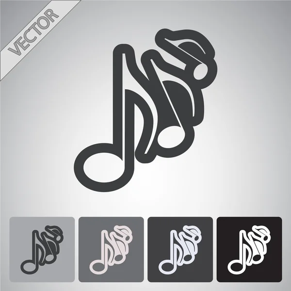 Music icon — Stock Vector