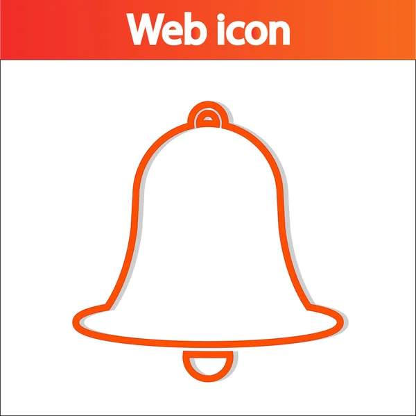 Bell icon — Stock Vector