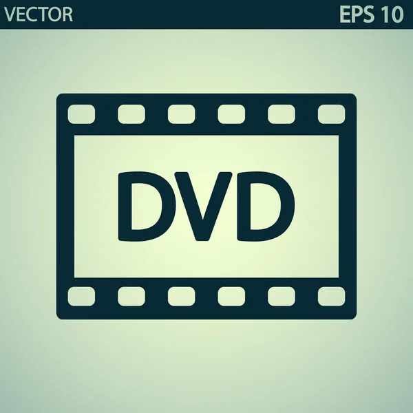 DVD-Symbol — Stockvektor