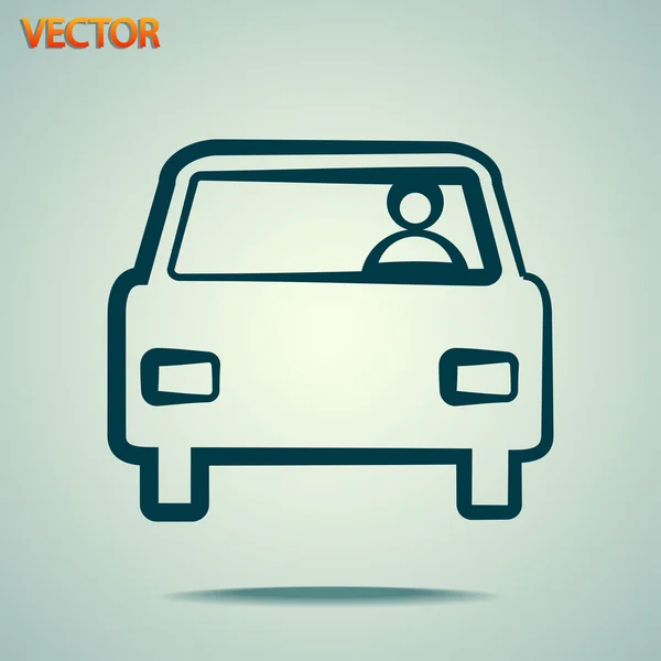 Auto pictogram — Stockvector