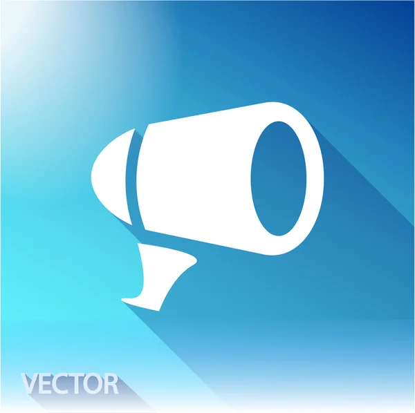Diseño del icono del altavoz — Vector de stock