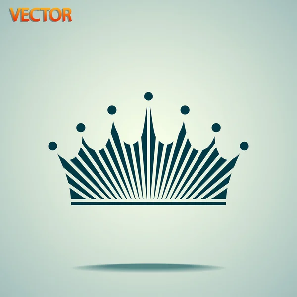 Icono de corona — Vector de stock