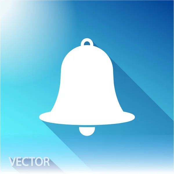 Bell icono de diseño — Vector de stock