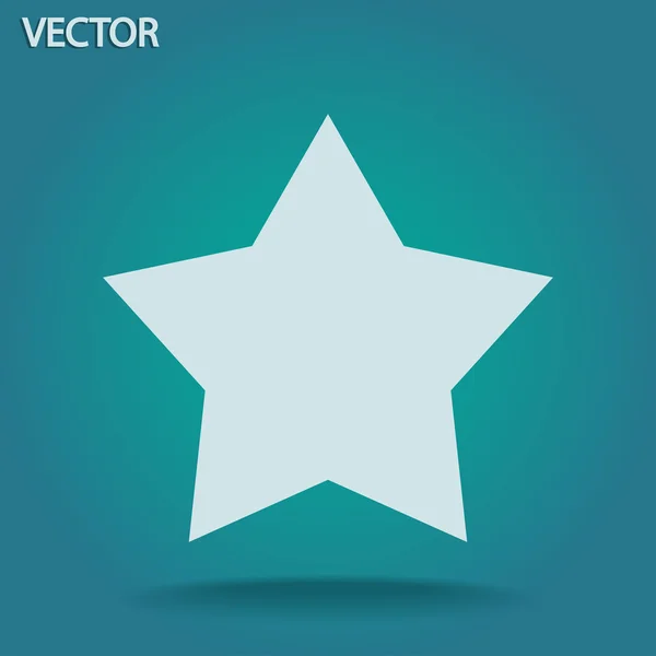Stjärnor i ikonen — Stock vektor