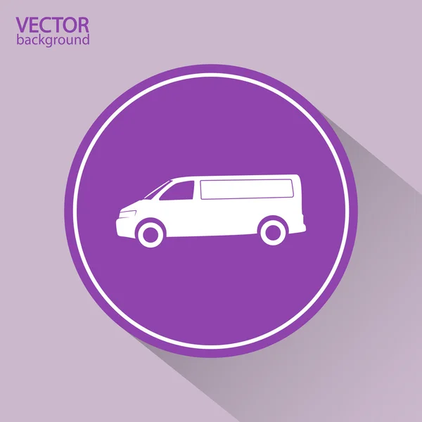 Vrachtwagen Icoon — Stockvector