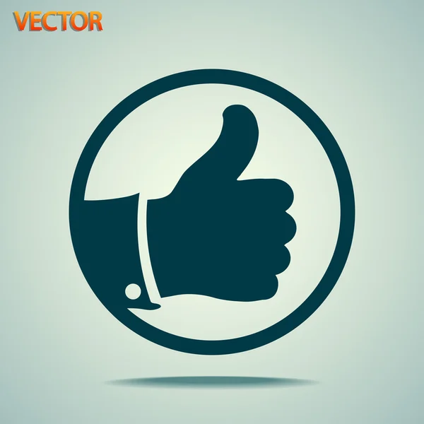 Thumb up icons — Stock Vector