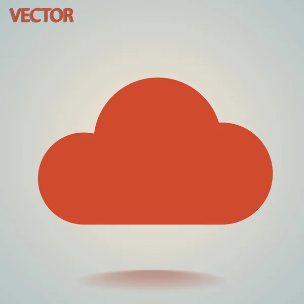 Icono de nube — Archivo Imágenes Vectoriales