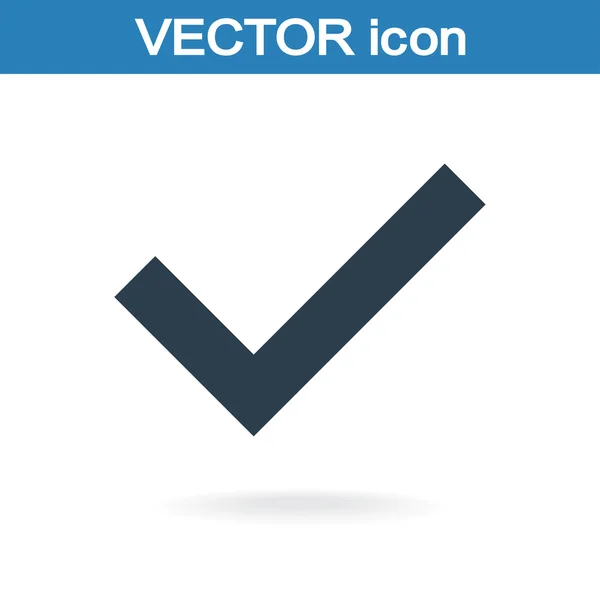 Confirm icon — Stock Vector