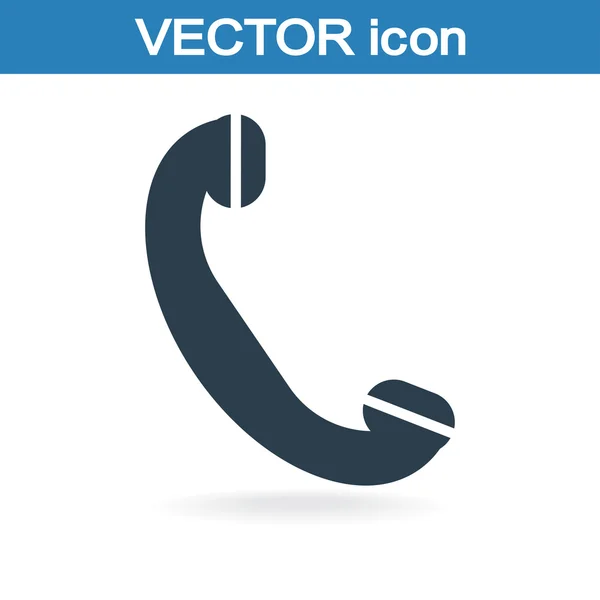 Telefon, flaches Symbol — Stockvektor