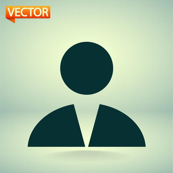 Business man icon — Stock Vector