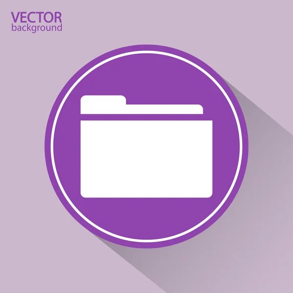 Folder icon — Stock Vector