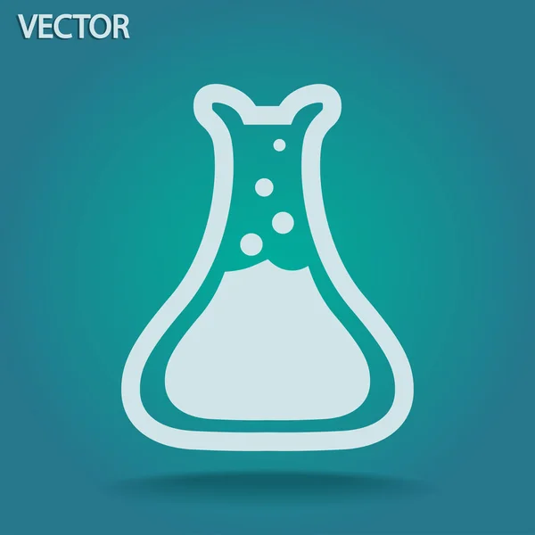 Ícone de química — Vetor de Stock