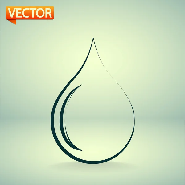 Icône Drop — Image vectorielle
