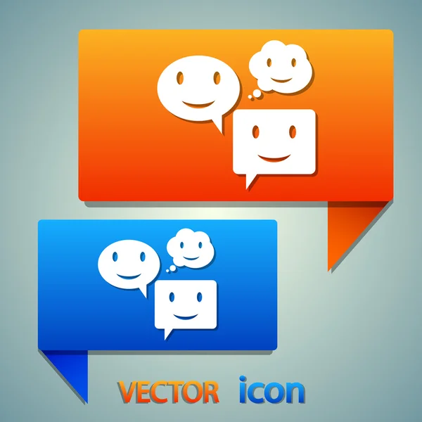 Icono de sonrisa — Vector de stock