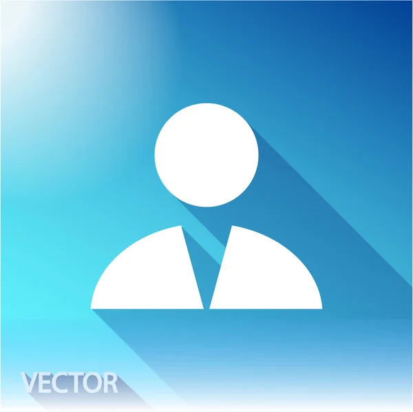 Icono del hombre de negocios — Vector de stock