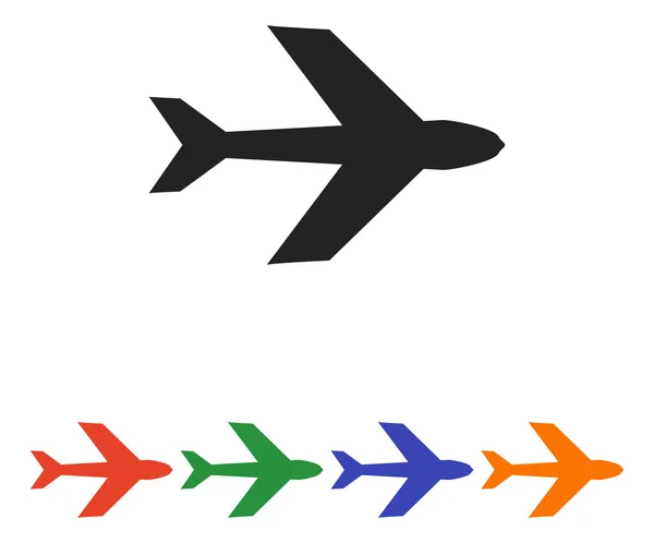 Samolot symbole ikona — Wektor stockowy