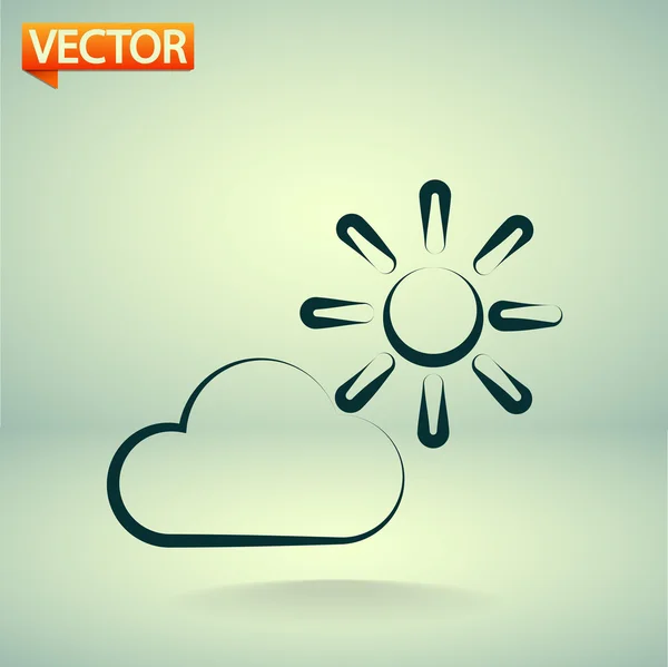 Cloud icon — Stock Vector