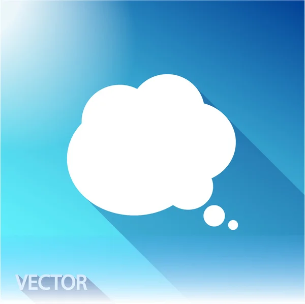 Speech bubble icon — Stock Vector