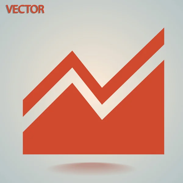 Ícone gráfico — Vetor de Stock