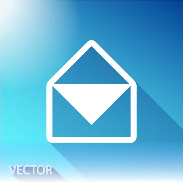 Pictogram envelop post — Stockvector