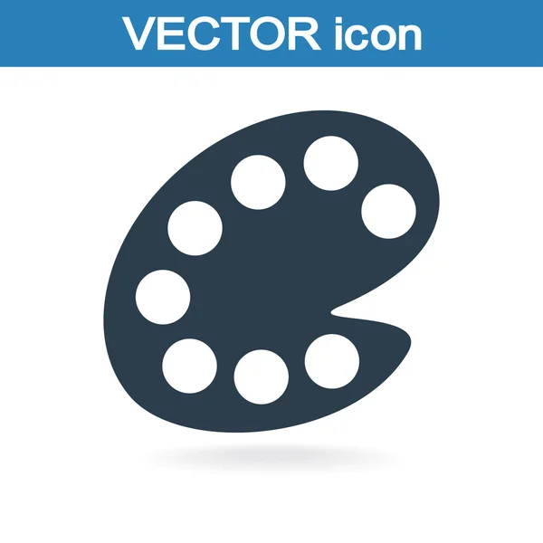 Icono de paleta de colores — Vector de stock