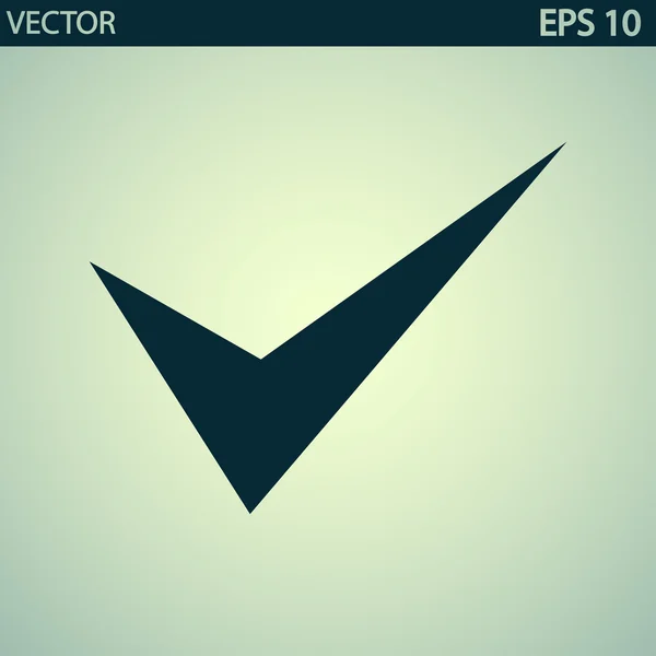 Bekräfta ikonen — Stock vektor