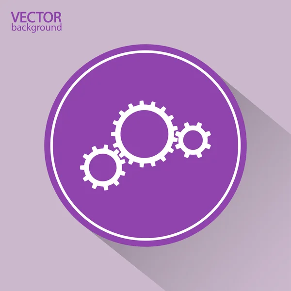 Gear icon — Stock Vector