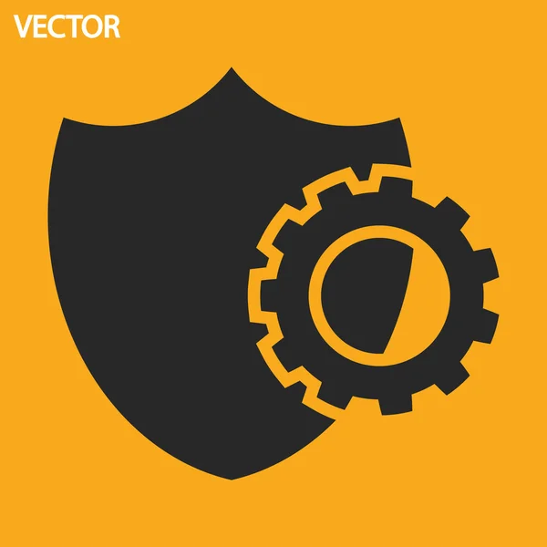 Parameter einstellen, Schild-Symbol — Stockvektor