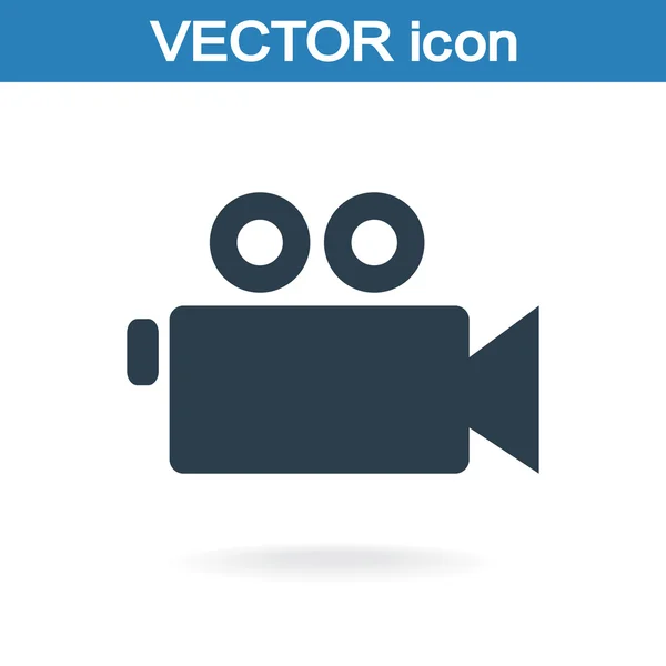Videokamera-ikonen — Stock vektor