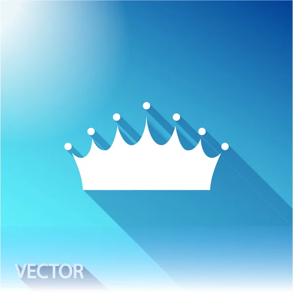 Crown icon design — Stock Vector