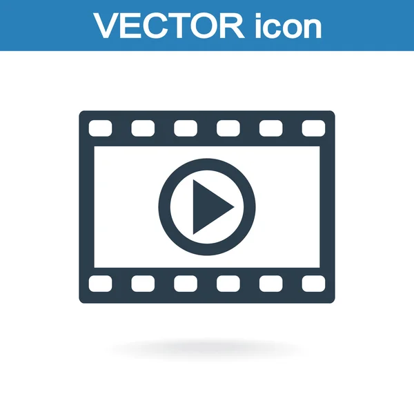 Ikona videa — Stockový vektor